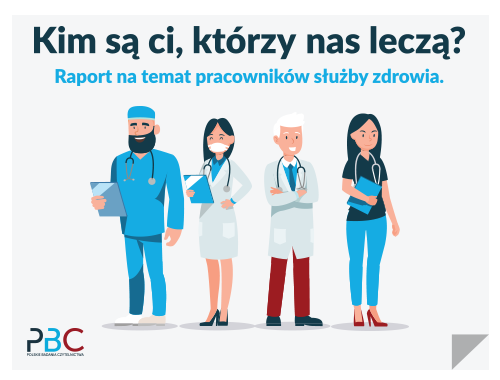 okładka raportu o lekarzach i pielęgniarkach